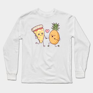 Pineapple Pizza Love Long Sleeve T-Shirt